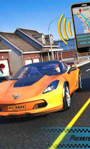 Yellow Cab American Taxi Driver 3D: New Taxi Games 2