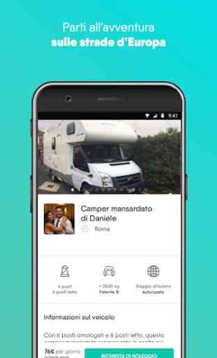 Yescapa, camper sharing tra privati 3