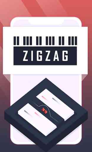 ZigZag™ Minimal Dancing Line Endless Tap Runner 1