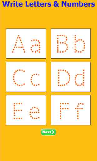 lettera ABC e 123 per i bambini: imparare a scrivere lettere e numeri 3