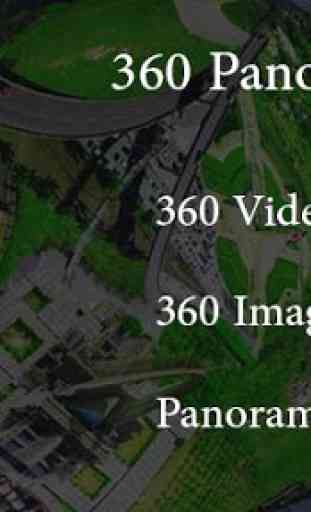 360 video player view Panorama 360 gradi 1