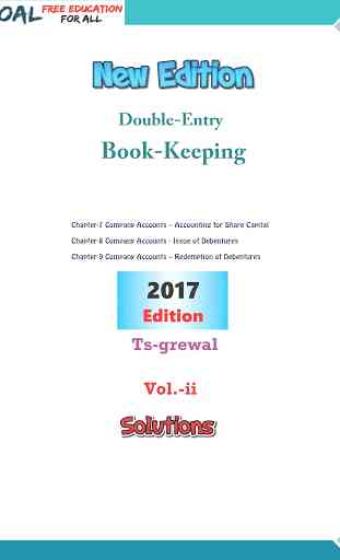 Account Class-12 Solutions (TS Grewal Vol-2) 2017 1