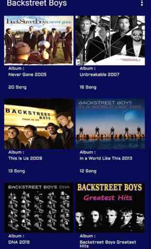 Backstreet Boys All Songs All Albums Music Video 3