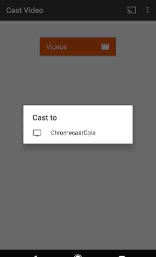 Cast Video per Chromecast 1