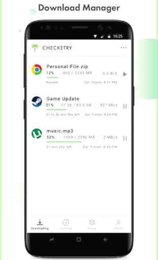 Checketry: File e Download Manager 2