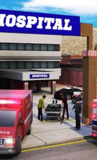 Città Ambulanza Emergenza Salvare Simulatore 1