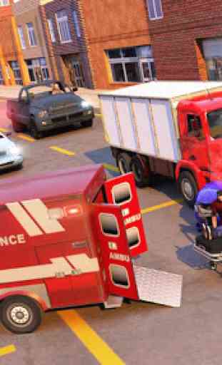 Città Ambulanza Emergenza Salvare Simulatore 2