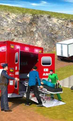 Città Ambulanza Emergenza Salvare Simulatore 3