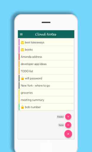 Cloud Notes - Free Notepad app for Android 1