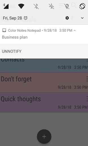 Color Notes Notepad Pro Free 4