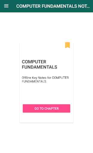 COMPUTER FUNDAMENTALS NOTES 1
