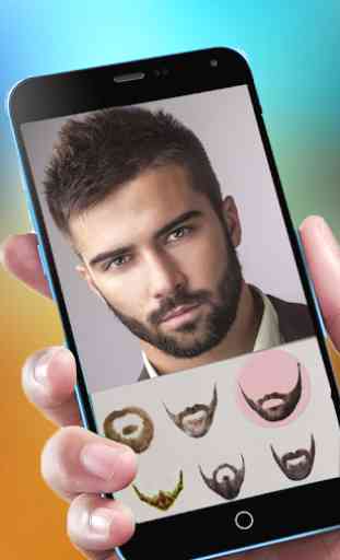 Cool Beard & Mustache Photo Editor-Man Hairstyles 1