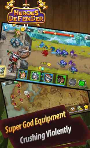 Defender Heroes: Castle Defense - Epic TD Game 3
