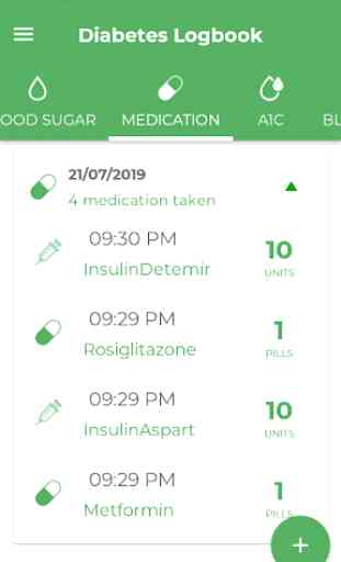 Diabetes Logbook - Blood Glucose Tracker 1