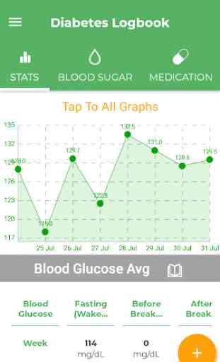 Diabetes Logbook - Blood Glucose Tracker 4