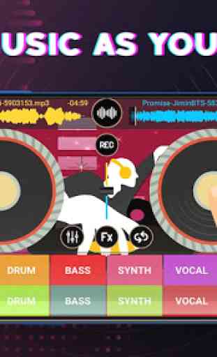 DJ Mixer Player Music - DJ Song Player 1