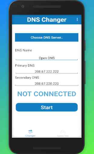 DNS Changer (no root 3G/4G/WIFI) 2