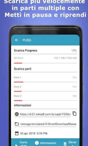 Download Manager gratuito per Android 2