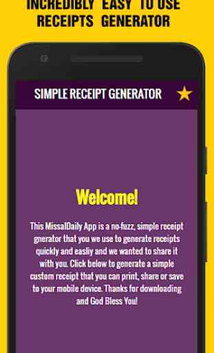 Easy Receipt Generator, Receipt & Invoice Maker 2