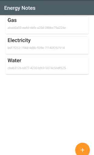 Electricity, Gas and Water Meter Reading App 2
