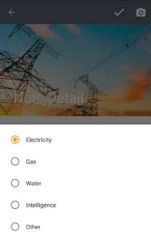 Electricity, Gas and Water Meter Reading App 3