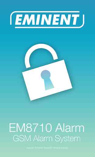 EM8710 Sistema d’allarme GSM wireless 1