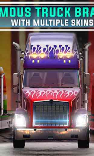 Euro truck 3D simulator camion di trasporto merci 1