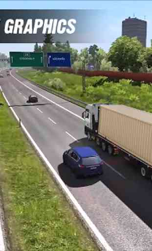 Euro Truck Driver Xtreme Trucker Driving Simulator 4