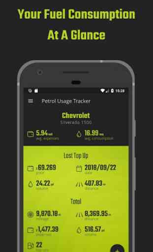Fuel Usage Tracker 1