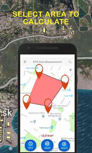GPS Area Calculator – Land Area Measurement 1
