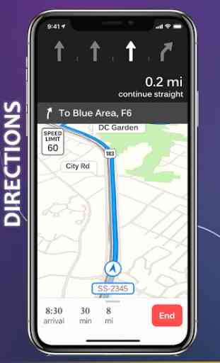 GPS Voice Navigation Free - 3D Live Street View 4