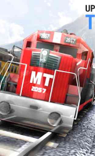 Hill Train simulator 2019 - Train Games 2