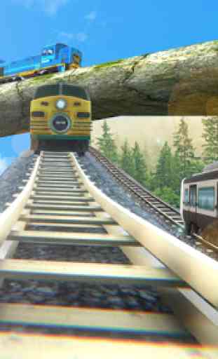 Hill Train simulator 2019 - Train Games 4