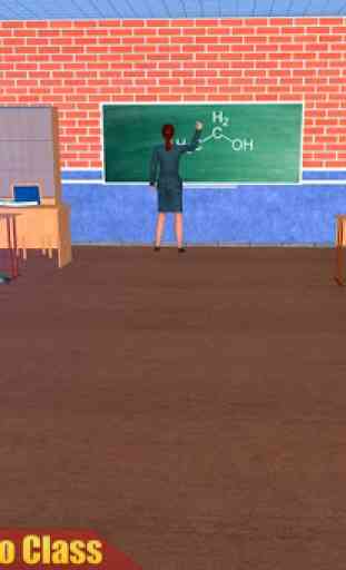 insegnante di liceo virtuale 3d 3