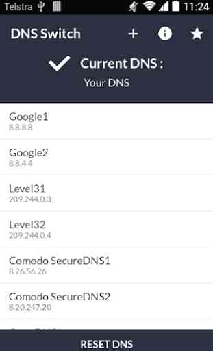Interruttore DNS 1