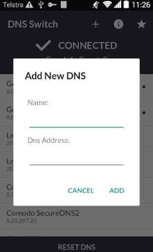Interruttore DNS 3