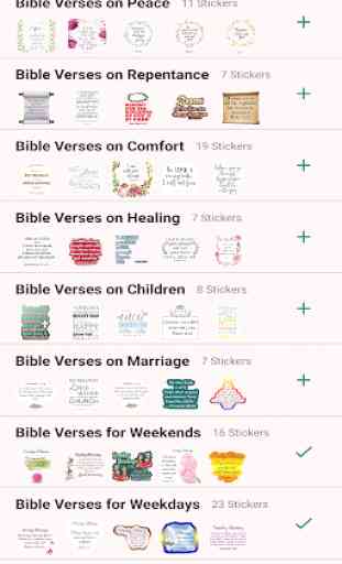 Jesus Christ & Bible Verses Stickers 1