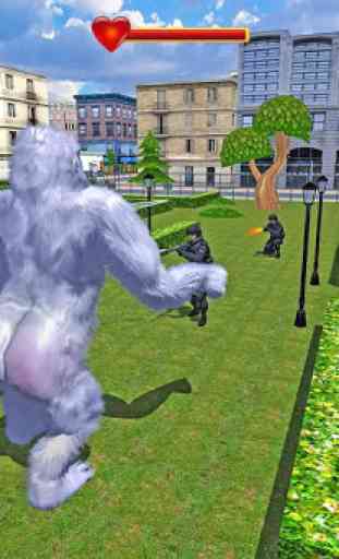 la furia dei gorilla: della città kong arrabbiata 4