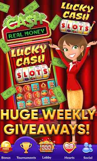 Lucky CASH Slots - Win Real Money & Prizes 1