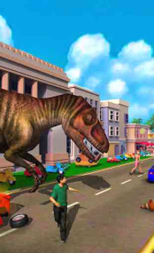 Mostro Dinosaur Simulator: Città Rampage 1
