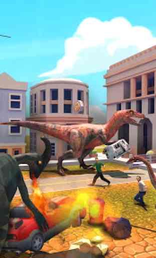 Mostro Dinosaur Simulator: Città Rampage 2