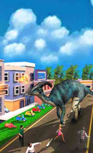 Mostro Dinosaur Simulator: Città Rampage 4