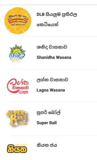 NLB & DLB Lottery Results - Sri Lanka 4