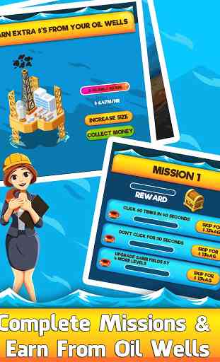 Oil Tycoon 2 - Idle Clicker Factory Miner Tap Game 3