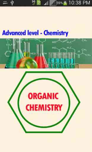 Organic chemistry 1