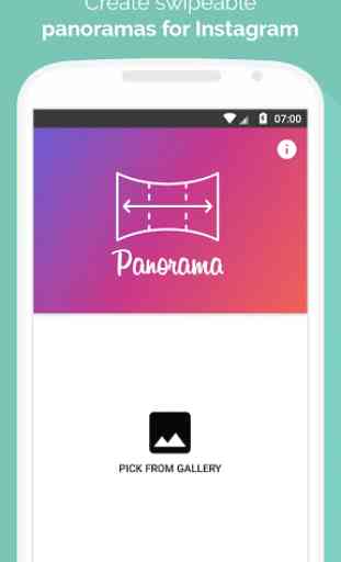 Panorama for Instagram 1