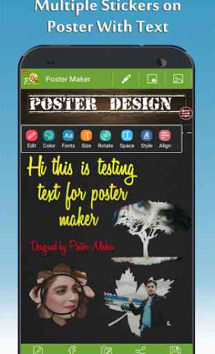 Poster Maker - Fancy Text Art and Photo Art 4