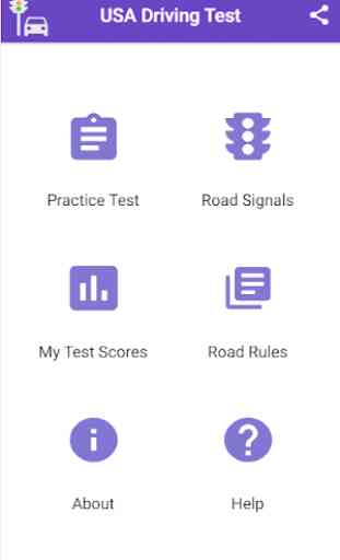 Practice Test USA & Road Signs 1