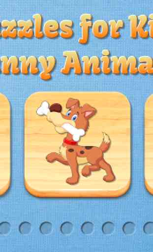 Puzzle per bambini e suoni di animali 1
