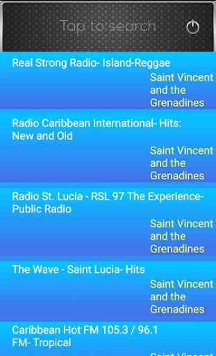 Radio FM Saint Vincent and the Grenadines 1